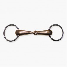 Metalab SS Ring Snaffle Copper Bit