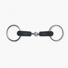 Metalab SS Ring Snaffle Rubber Jointed