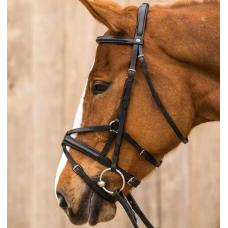 Lamicell Star Flash Noseband Bridle Black