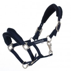 Greenfield Headcollar with Fleece Navy