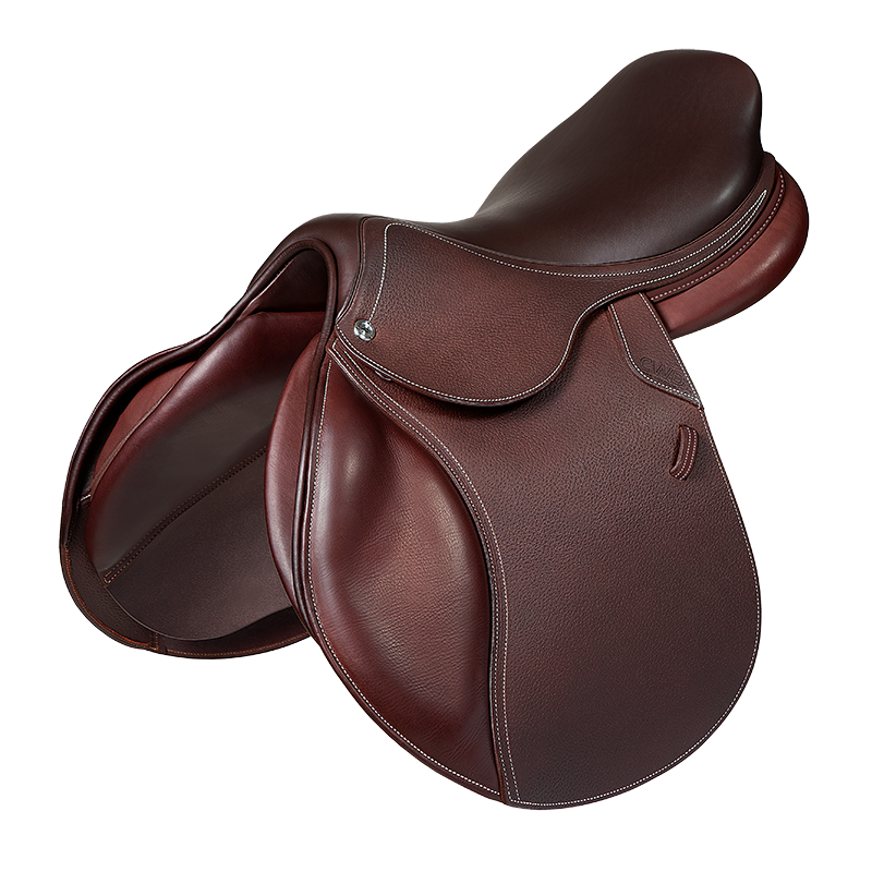 CWD Optim Semi-deep Jumping Saddle - Grain Calf - Shoulder Free version