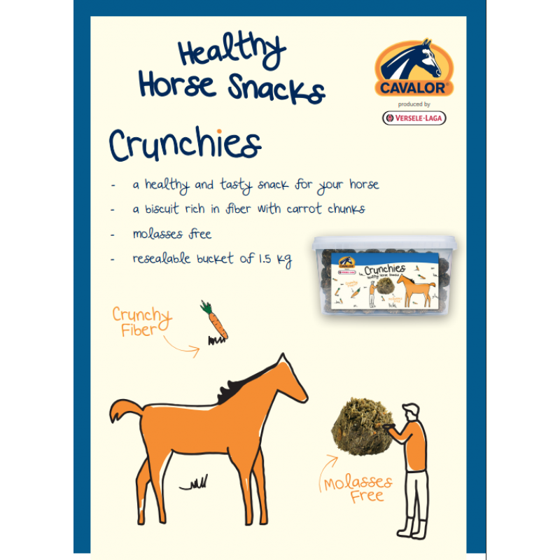 Cavalor Crunchies 1.5Kg