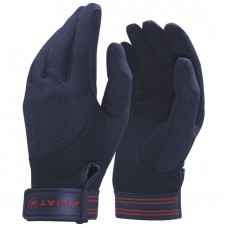 Ariat Tek Grip Riding Gloves Navy
