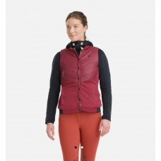 Horse Pilot Rider Vest Dark Red