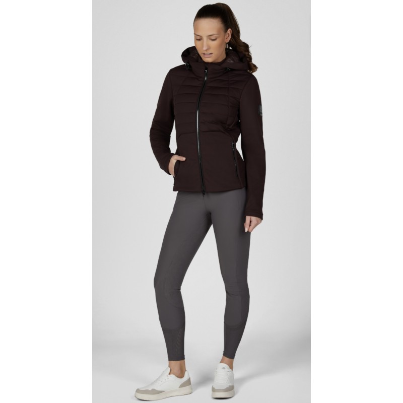 Pikeur Quiltshield Fleece Women Chocolate Brown Pikeur Quiltshield Fleece Women Chocolate Brown