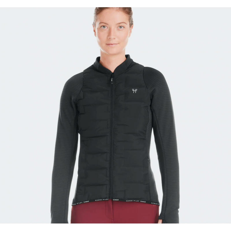 Horse Pilot Storm Jacket Woman Black